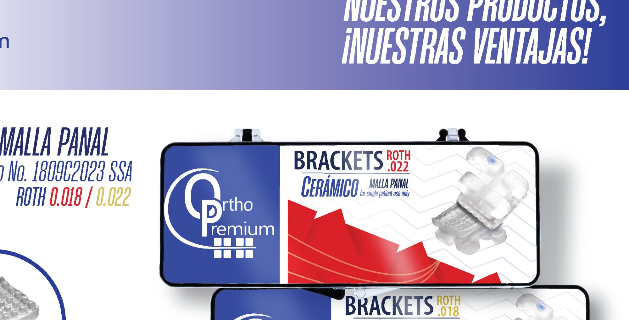 Brackets Cerámicos Ortho Premium