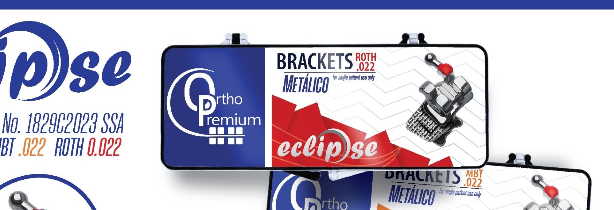 Brackets Metálicos Ortho Premium